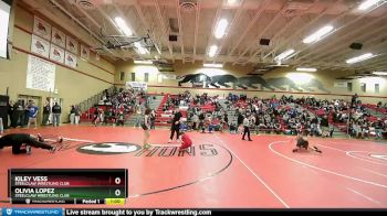 106-117 lbs Round 2 - Olivia Lopez, Steelclaw Wrestling Club vs Kiley Vess, Steelclaw Wrestling Club
