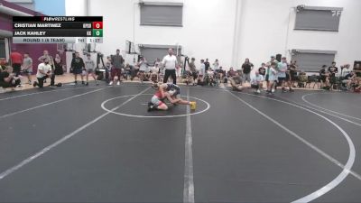 80 lbs Round 1 (6 Team) - Cristian Martinez, GPS Blue vs Jack Kahley, Keystone Krush