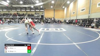 144 lbs Consi Of 16 #2 - Landan Gray, Saint John's vs Dillon Gray, Mt. Blue