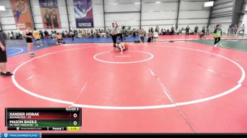 140 lbs Rd# 9- 2:15pm Saturday Final Pool - Xander Horak, Nauman Red vs Mason Basile, VA Team Predator
