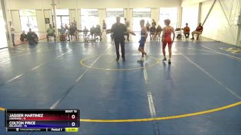 110 lbs Placement Matches (8 Team) - Jagger Martinez, Louisiana vs Colton Price, Delaware