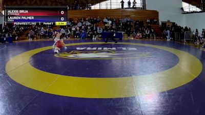 124 lbs Cons. Round 2 - Alexis Brua, D`Youville vs Lauren Palmer, Utica