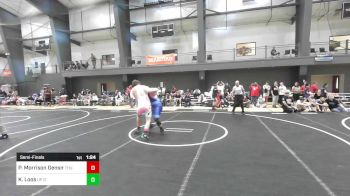 190 lbs Semifinal - Patrik Morrison Gensman, Thunder Mountain WC vs Kaden Loos, UP Outlaws