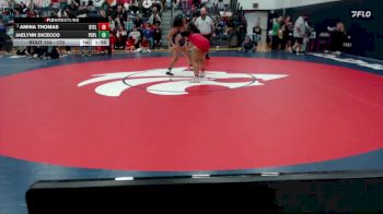 170 lbs Quarterfinal - Amina Thomas, Steilacoom (Girls) vs Jaelynn DiCecco, Puyallup (Girls)