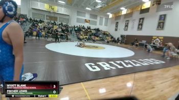 91 lbs Round 2 - Wyatt Blank, Rocky Mountain Middle School vs Fischer Lewis, Thermopolis Middle School