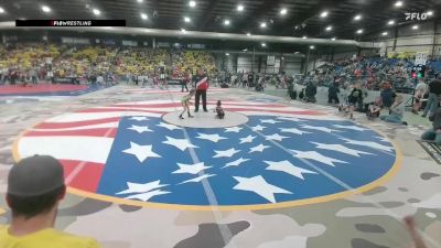 40 lbs Cons. Semi - Lenyx Uhlenhake, Immortal Athletics WC vs Remi Weeks, Shepherd Wrestling Club