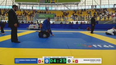 RONALDO RONDINI JUNIOR vs CAYO RODRIGO PEREIRA NADDEO 2026 FPJJ Campeonato Paulista