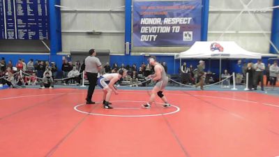 184 lbs Champ. Round 2 - Luke Driscoll, Emmanuel College vs Michael McNulty, Worcester Polytechnic