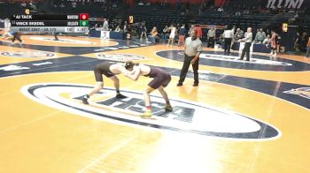 3A 175 lbs Cons. Round 2 - Vince Skedel, Joliet (Catholic Academy) vs AJ Tack, Lombard (Montini)