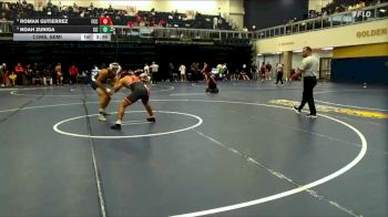 157 lbs Cons. Semi - Roman Gutierrez, Fresno City College vs Noah Zuniga, Cerritos College