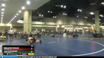 120 lbs Round 2 (10 Team) - Benjamin Kohler, Wasatch vs Finn Buchanan, Goon Squad