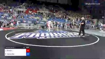 220 lbs Consi Of 16 #1 - Joel Simon, Michigan vs Elijah Vansickle, Florida