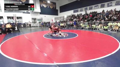 120 lbs Champ. Round 1 - Aaliyah Nunez, Sonora vs Itzel Herrera, Corona