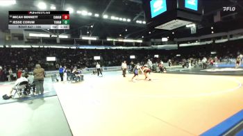 106 lbs Champ. Round 3 - Jesse Corum, Tonasket vs Micah Bennett, Camas