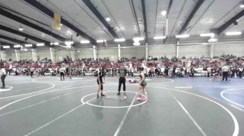 109 lbs Round Of 16 - Mikey Cheyenne Little, Blanding Pride vs Makala Morris, Badlands WC