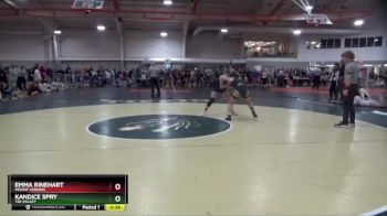 120 lbs Cons. Semi - Emma Rinehart, MOUNT VERNON vs Kandice Spry, TRI-VALLEY