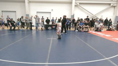 53-56 lbs Quarters - Callan Gonzales, Champions Wrestling Club vs Clay Newell, Outlaw