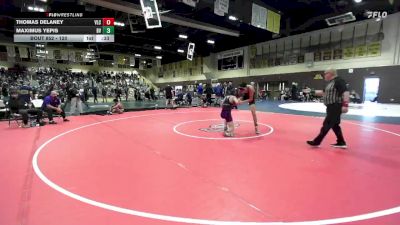 120 lbs Cons. Round 4 - Maximus Yepis, Bonita Vista vs Thomas Delaney, Valencia