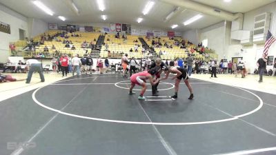 126 lbs Consi Of 8 #1 - Blacey Reece, Grove JH Girls vs Morgan Jackson, Jay Junior High
