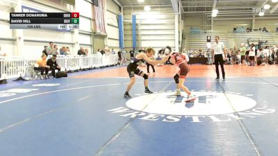 126 lbs Rr Rnd 1 - Tanner Donaruma, Duro Wrestling Club - HSB vs David Hill, Team Shutt Weaver - HSB