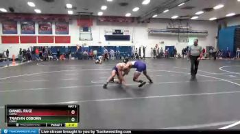 149 lbs Semifinal - Daniel Ruiz, Loras vs Traevin Osborn, Loras