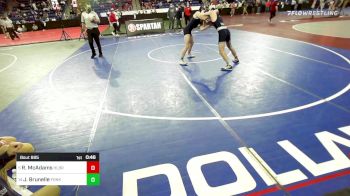 145 lbs Round Of 16 - RJ McAdams, Hollis Brookline vs Josh Brunelle, Franklin County