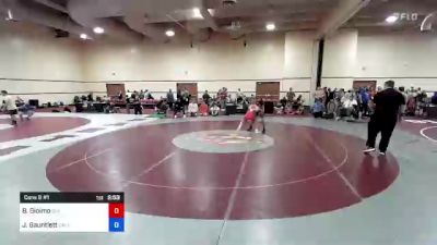 55 kg Cons 8 #1 - Blake Gioimo, Big Game Wrestling Club vs James Gauntlett, California