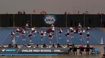 Uvalde High School - Uvalde HS [2021 Game Day Medium Varsity - Non-Tumble 12/18/2021] 2021 UCA Southwest Regional