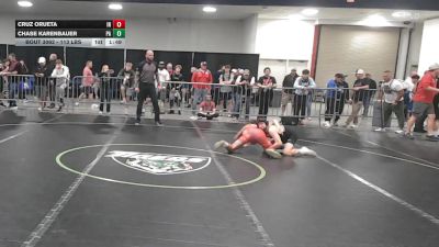 113 lbs Round Of 128 - Cruz Orueta, IN vs Chase Karenbauer, PA