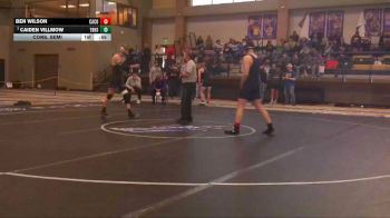 165 lbs Cons. Semi - Ben Wilson, Campbell County vs Caiden Villmow, Thunder Basin High School