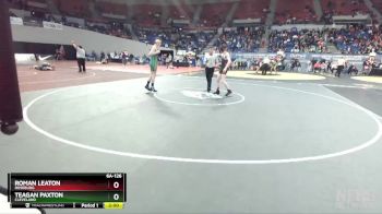 6A-126 lbs Champ. Round 2 - Roman Leaton, Roseburg vs Teagan Paxton, Cleveland
