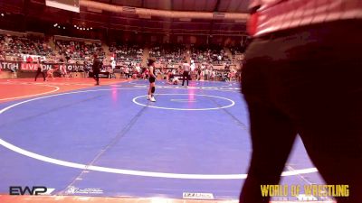 58 lbs Consi Of 16 #1 - Marcus Washenitz, Tri State Hammers vs Ryan Amorim, Morris Fitness