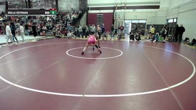 128 lbs Quarters - Elizabeth Rademacher, Pursuit Wrestling vs Bella Estrada, Minnesota