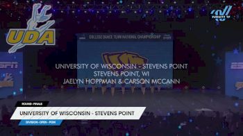 University of Wisconsin - Stevens Point [2025 Open - Pom Finals] 2025 UCA & UDA College Cheerleading & Dance Team National Championship