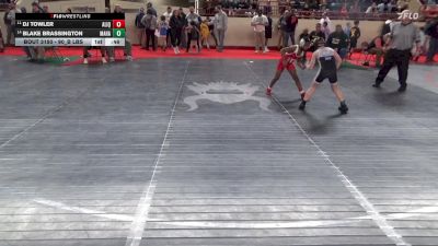 90_B lbs Consi Of 4 - Dj Towler, Aliquippa vs Blake Brassington, Mahanoy Area