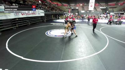 190 lbs Champ. Round 1 - Aviya Eskenazi vs Sherlyn Luna
