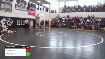 113 lbs Quarterfinal - Christopher Smith, Berks Catholic vs Joshua Tlumach, Middletown
