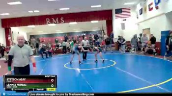 113 lbs Cons. Round 2 - Stetson Asay, Lovell vs Lennix Munoz, Green River