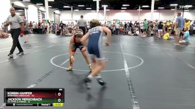 84 lbs Round 5 (6 Team) - Jackson Merschbach, U2 Stars & Stripes vs Korbin Hamper, Warhawks Wrestling