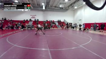 155 lbs Champ. Round 3 - Aaliyah Debose, Smoky Hill vs Scarlett Potter, Palmer