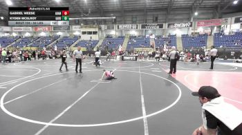 58 lbs Consi Of 4 - Gabriel Weese, Adams City WC vs Kyden McElroy, Garden City Wrestling Club