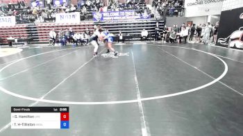 191 lbs Semifinal - Gabrielle Hamilton, Life U (Georgia) vs Tavia Heildelberg-Tilliston, Menlo College