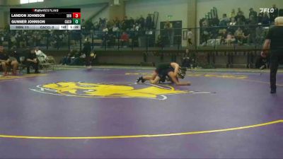 126 lbs Gunner Johnson, Campbell County vs Landon Johnson, Scottsbluff