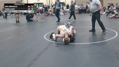 100 lbs Round 6 (8 Team) - Jack Smagalla, The Outsiders vs Owen Lloyd, Revival