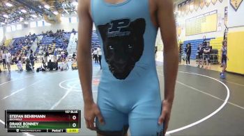 157 Blue Quarterfinal - Stefan Behrmann, Buchholz vs Drake Bonney, Miami Palmetto