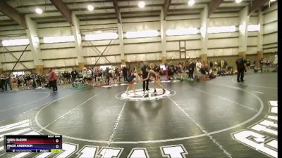 100 lbs Round 1 - Sada Olguin, AZ vs Macie Anderson, UT