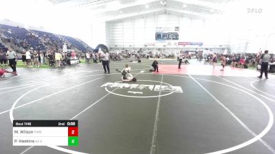 123 lbs Consi Of 8 #2 - Mason Wilson, Threshold vs Phoenix Haskins, AZ Heat