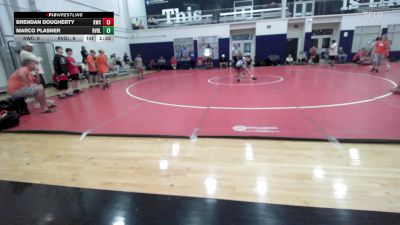 87 lbs Semifinal - Brendan Dougherty, Kraken Black - MS vs Marco Plasner, Revival Blue - MS