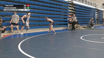 160 lbs Consy 3 - Jake Lilley, Connellsville vs Mason Calgaro, Canon-McMillan