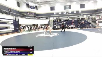 155 lbs Round 1 (4 Team) - Addison Canja, Gold Rush vs Morgan Holdaway, Utah 2